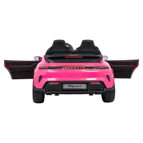 Autko dla dzieci Porsche Taycan Turbo S Różowy BDM0988.ROZ